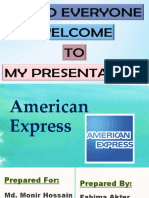 American Express FAHIMA