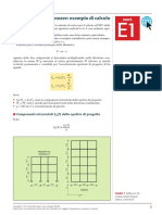 Analisi statica lineare esempio di calcolo