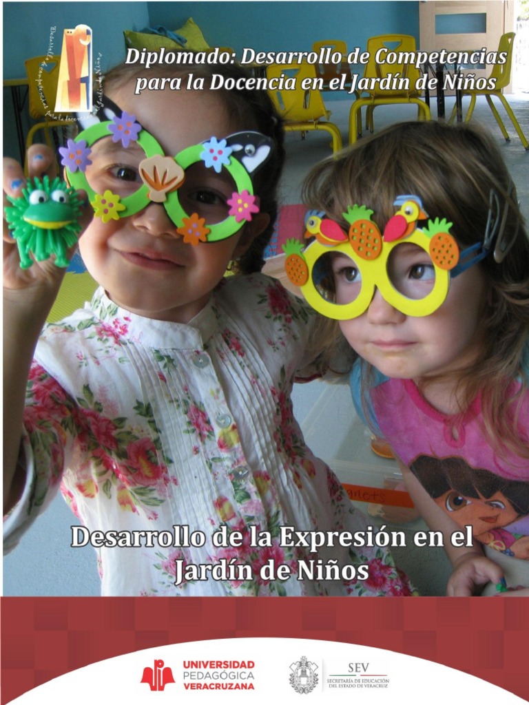 Desarrollo de La Expresion en El Jardin de Niños, PDF, Educación de la  primera infancia