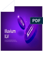 Illuvium Ilv Banner Ilv Coin Cryptocurrency Concept Banner Background Vector