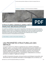 Connaissance Des Structures Granulaires Métalliques Et de l’Analyse Microscopique _ Struers.com