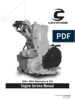 2001-2002 Cannondale ATV Engine Service Manual