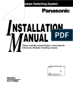 KX-T206E Installation Manual