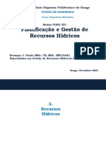 Cap III - Aulas 3 & 4 - Recursos Hídricos - Partes - 1 e 2 - Rev16112021