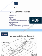 Hydro Scheme Features: Intake, Penstock, Powerhouse