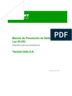 Manual Sistema Prevención de Delitos TECHINT