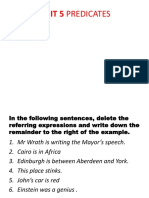 Semantics Unit 5 Handout