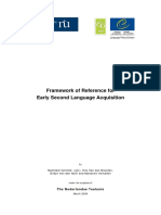 Framework of Reference For Early Second Language Acquisition