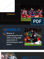 in Basic Skill in Football Dribbling