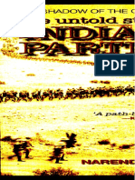The Shadow of the Great Game the Untold Story of India's Partition-Narendra Singh Sarila