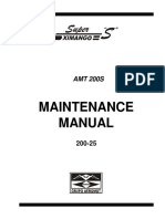 Maintenance Manual Ximango