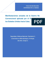 GNC Estados Unidos contra Cuba actual