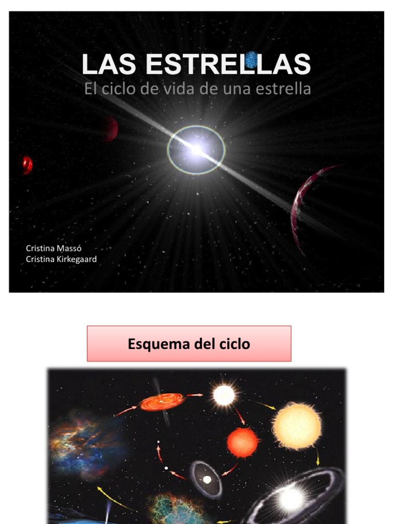 El Ciclo de Vida de Una Estrella Estrellas Agujero negro