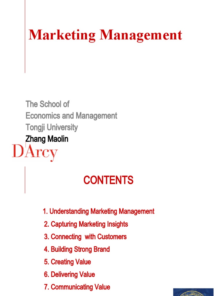 Marketing Management 2021 | PDF | Market Segmentation | Marketing