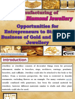 Manufacturing of Gold and Diamond Jewellery