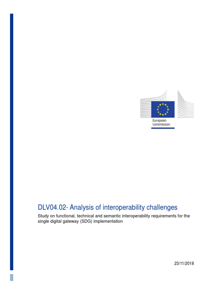 Interoperability Challenges for SDG | PDF | Interoperability | Governance