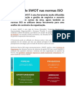 Análise SWOT nas normas ISO