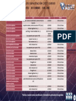 Programa de capacitación 2021 cursos agosto-diciembre