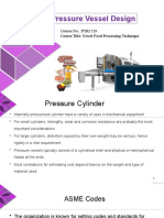 Pressure Vessel Design Course Overview