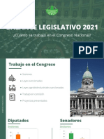 Balance Legislativo 2021