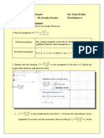 Name: Gracie Mae Manuel Ms. Sonia Rubio Grade & Section: 11 - Bl. Rosalie Rendu Worksheet 6