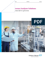 Endress+Hauser Process Analysis Solutiosn Overview