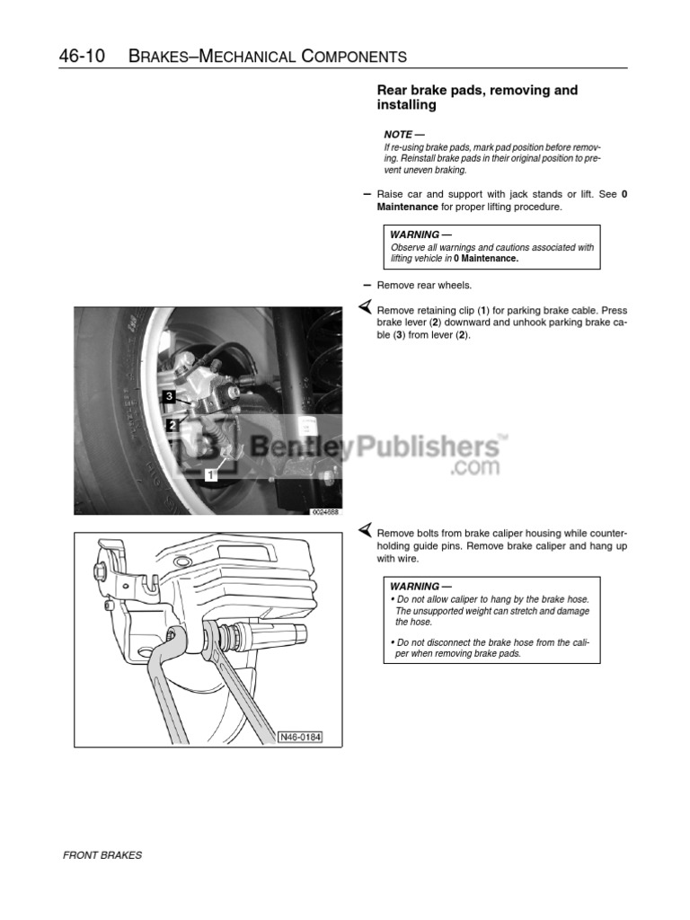 Volkswagen Jetta, Golf, GTI (A4) Service Manual 19992005