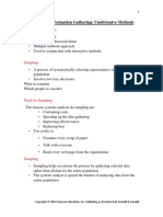 Chapter-5 - Information Gathering - Unobtrussive Methods Handout