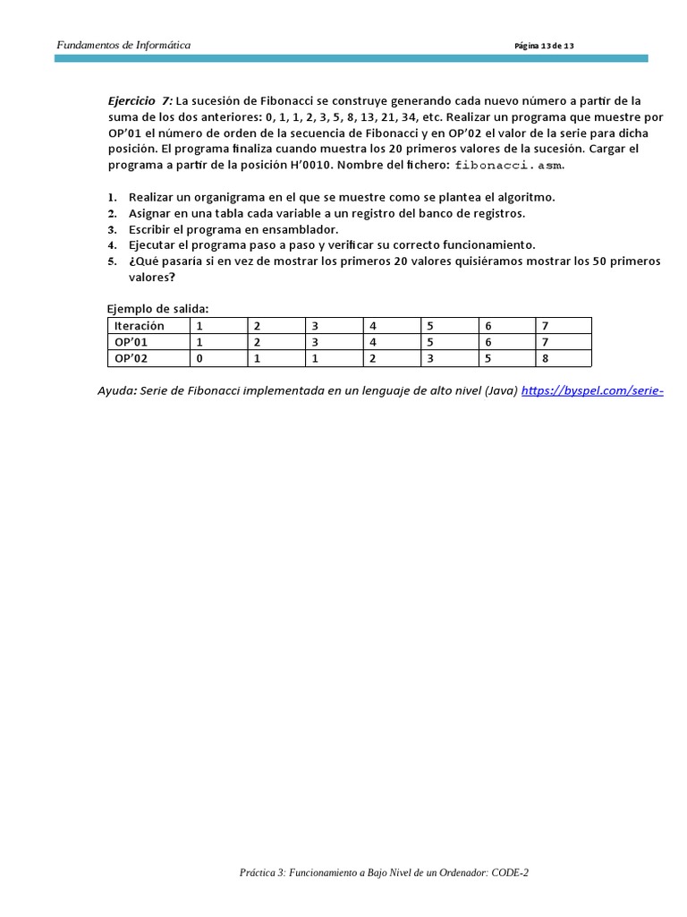 Práctica 3 Code 2 | PDF