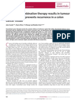 Local Triple-Combination Therapy Results in Tumour Regression and Prevents Recurrence in A Colon Cancer Model