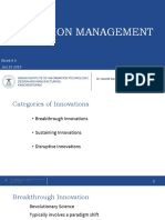 Innovation Management Week-4 Jan 25