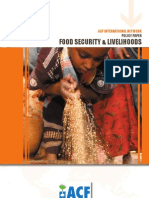 Food Security and Livelihood Policy