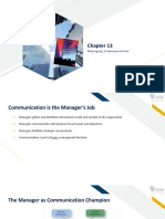 Chapter 13 - Managing Communication