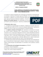 Processo seletivo PPGASP Mestrado 2022