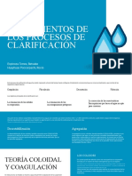 Ppt Clarificación Agua