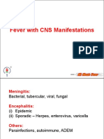 Investigating Fever with CNS Manifestations in a Child