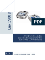 Linx 5900 & 7900 Quick Start Guide