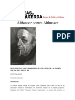 Althusser - Contra - Althusser Juan Dal Maso