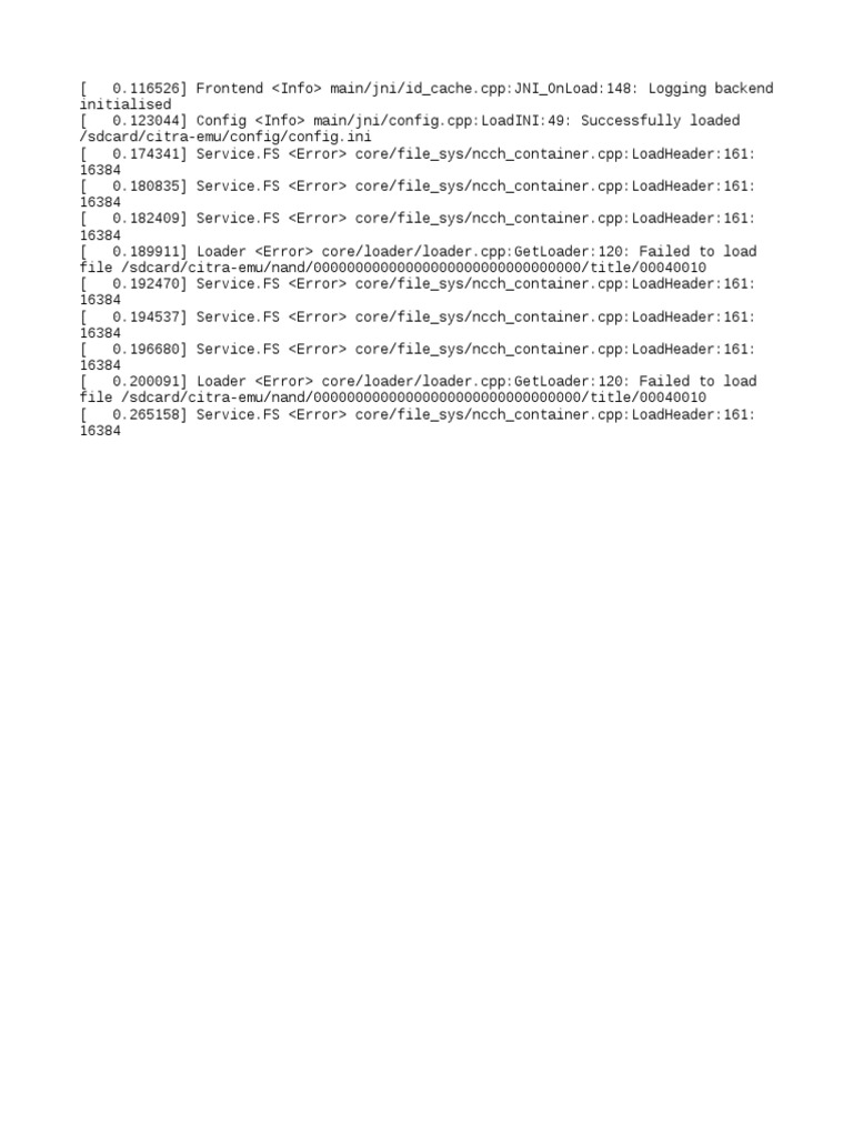Citra Log | PDF | Computers