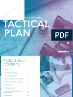 LinkedIn Marketing Tactical Plan 2015 v2 en Us