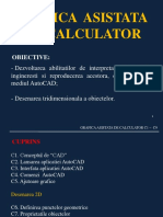 Grafica Asistata de Calculator: Obiective