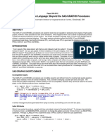 The Graph Template Language: Beyond The SAS/GRAPH® Procedures