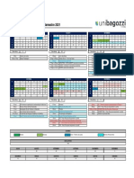 Calendário Acadêmico 2o Semestre 2021