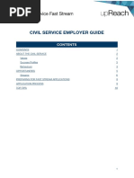 Civil Service Success Profiles: Experience | PDF | Experience | Copyright