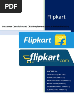 Flipkart: Customer Centricity and CRM Implementation in Indian Industry