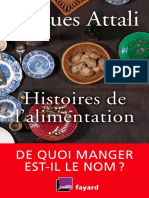 Histoires de Lalimentation by Jacques Attali (Attali, Jacques)