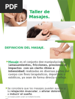 Taller de Masajes - 2019