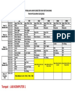 Jadwal Penginputan Nilai Dan Pembuatan Raport