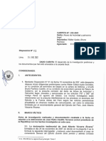 Investigación A Pedro Castillo