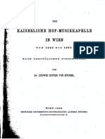 Die Kaiserliche Hof-Musikkapelle in Wien Von 1543 Bis 1867